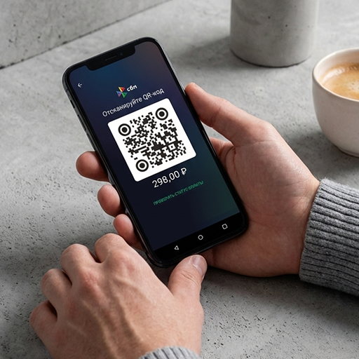 Мобильное приложение для приема платежей СБП